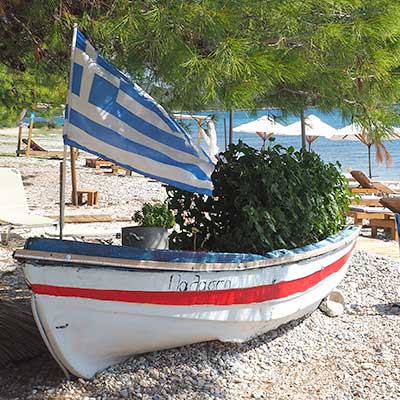 Insel Evia Boot